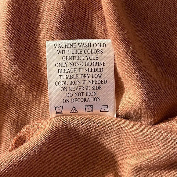 Women's Plus 2X Absolutely Famous Blush Blouse Cuffed Sleeve  Criss Cross - Picture 7 of 7